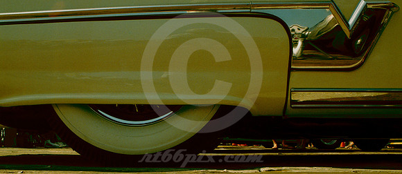 CUSTOM FENDER SKIRT (Rt 66 Santa Monica Pier CA)