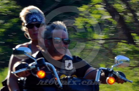 MOTORCYCLE CRUISE #7 (Rt 66 Luther OK)