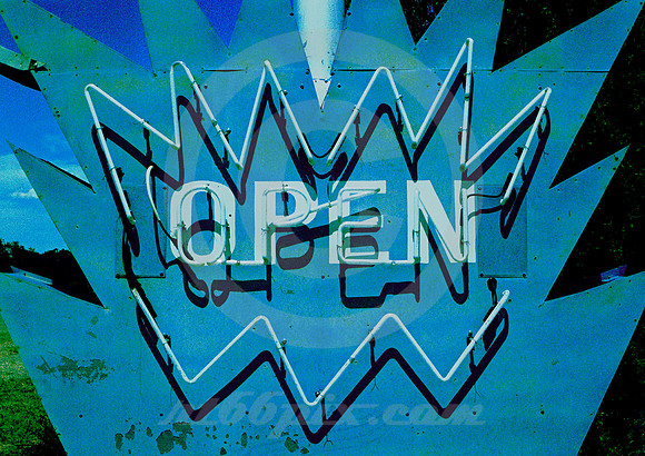 OPEN NEON (Rt 66 Tucumcari NM)