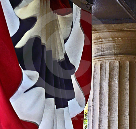 BUNTING AND COLUMN (National Road Farmington PA)