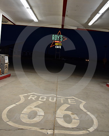 RESTORED NEON #5 (Rt 66 Amboy CA)