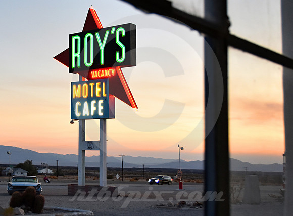 RESTORED NEON #1 (Rt 66 Amboy CA)