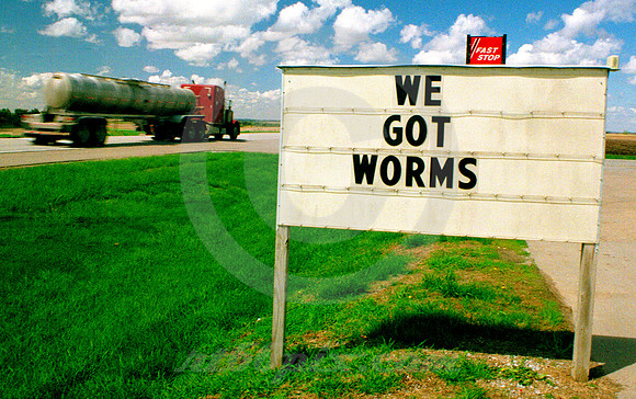 WE GOT WORMS (US 75 NE)