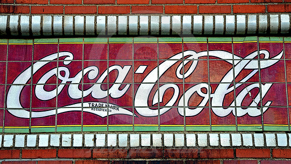 COCA-COLA TILES (National Road Zanesville OH)
