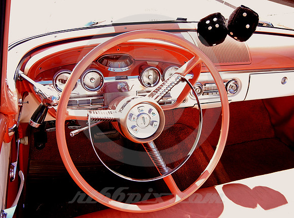 EDSEL PACER CONVERTIBLE ('58) INTERIOR (Rt 66 Amarillo TX)