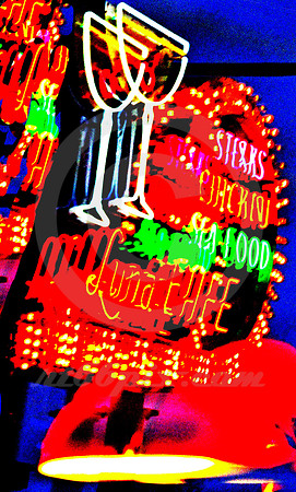 SEEING DOUBLE (SOLARIZED) (Rt 66 Mitchell IL)