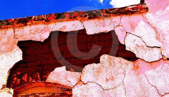 WILKERSON'S EAST FRONT DETAIL (Rt 66 Newkirk NM)