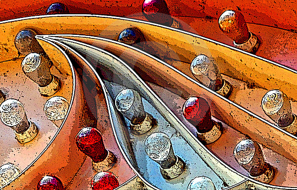 SIGN SWIRL (Lincoln Highway Aurora IL)