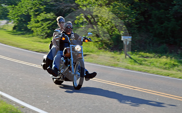 TWO WHEELS, EASTBOUND (Rt 66 Luther OK)