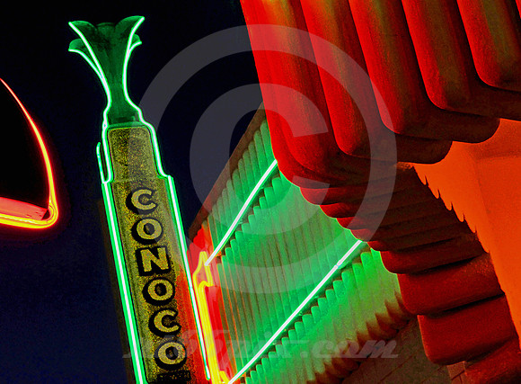 SCALLOPS & LEDS (Rt 66 Shamrock TX)