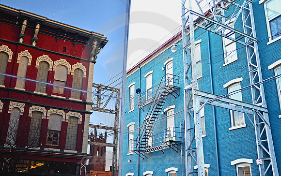 ALLEY REFLECTIONS (National Road Zanesville OH)