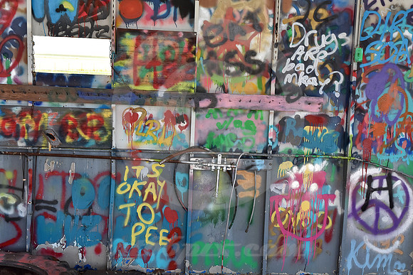 PATCHWORK GRAFFITI (Rt 66 Conway TX)