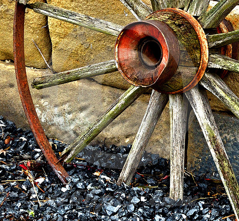 USED-UP WHEEL (National Road Morristown OH)