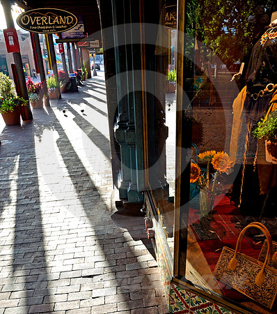 URBAN SCENE #18 (Rt 66 Santa Fe NM)