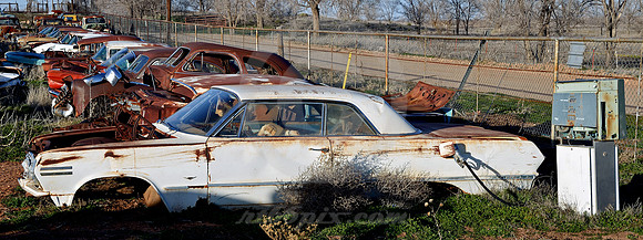 JUNK YARD FILL-UP (Rt 66 Shamrock TX)