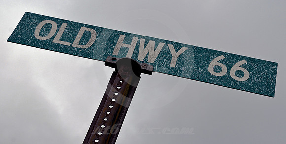 OLD HWY 66 SIGN (Rt 66 nr Bourbon MO)