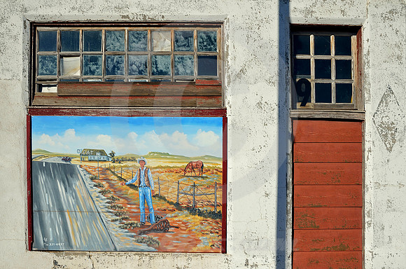 MURAL, DOOR & GLASS SQUARES (Rt 66 McLean TX)